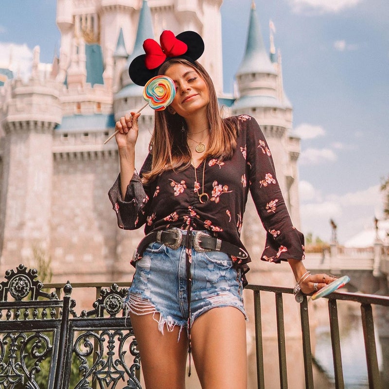 ODOCARE Store Handmade Mouse Ears Headband for Women and Ladies, Polka Dot Bow Minnie Ears Costume Accessories - Image 3